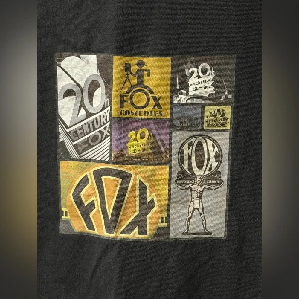 Vintage 20th Century Fox Studios Movie Show‎ Shirt Large Bin 3